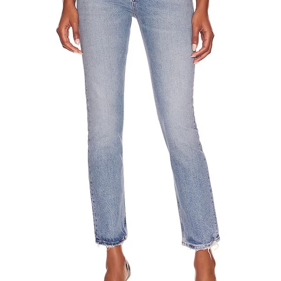 AGOLDE Riley Long Straight denim NEW WITH TAGS 24 - Picture 2 of 11